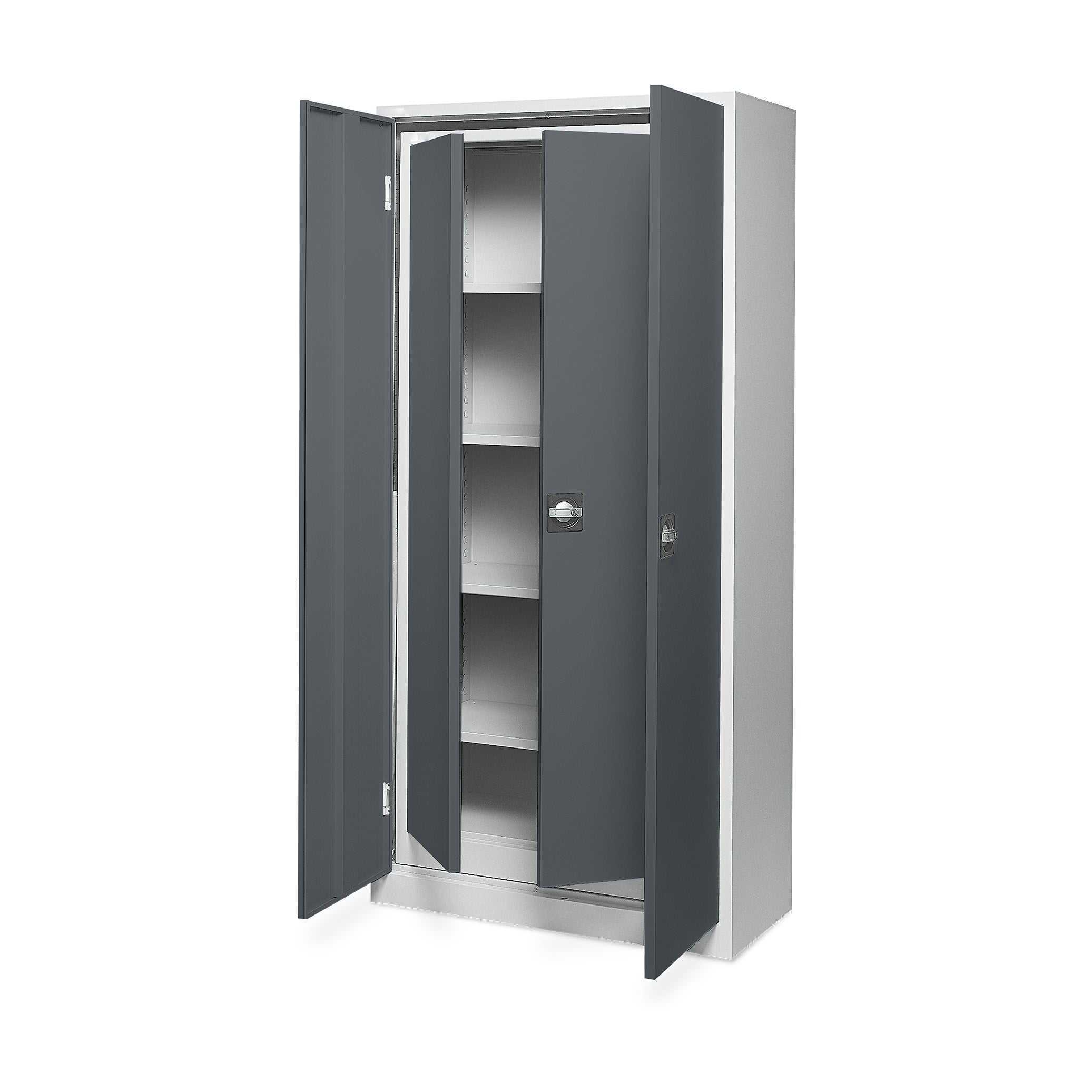 Aktenschrank-Set "SET-2 in 1" - Korpus Lichtgrau – Bild 3