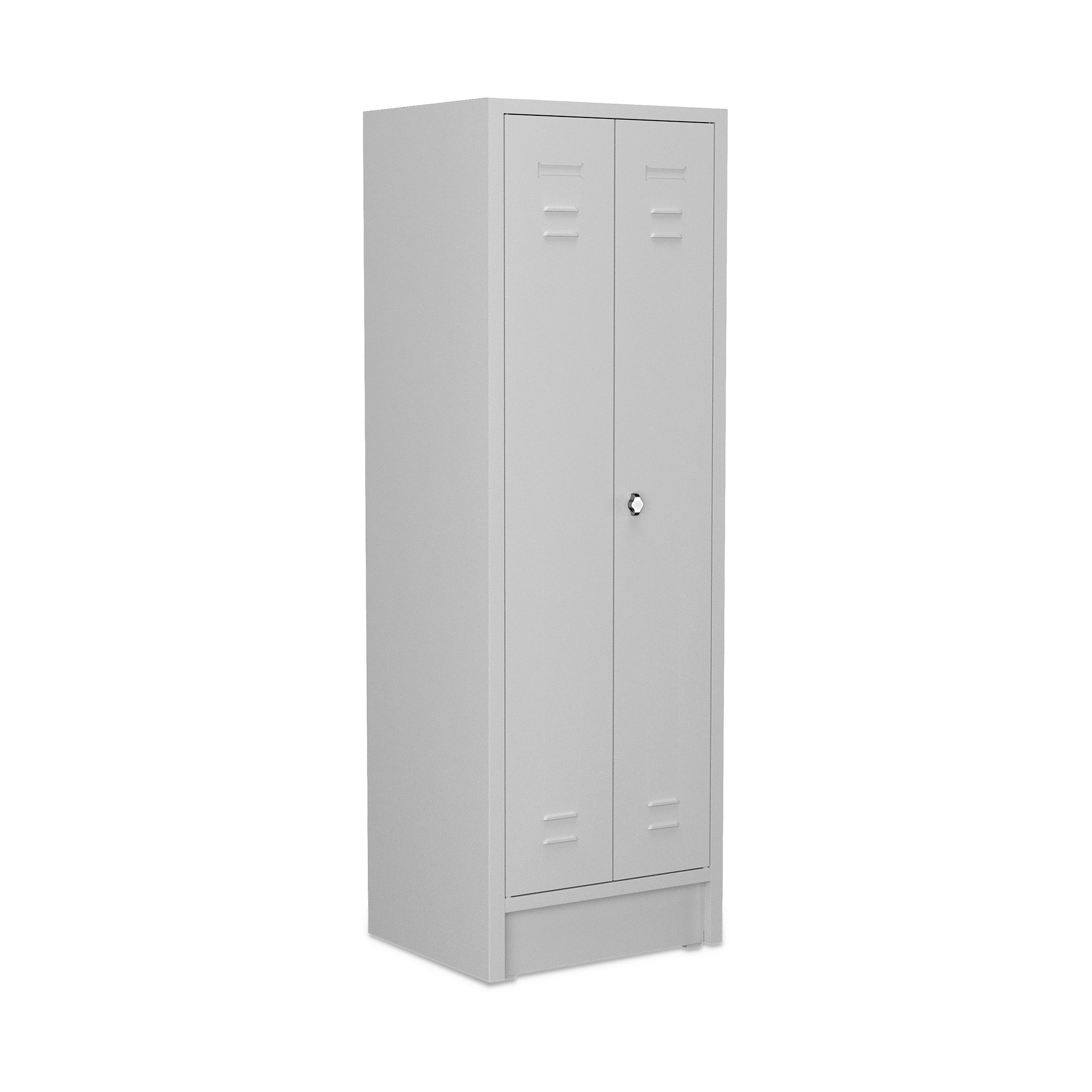 Stahl-Kleiderspind (500 mm) – Durchgehende Kleiderstange – Bild 2