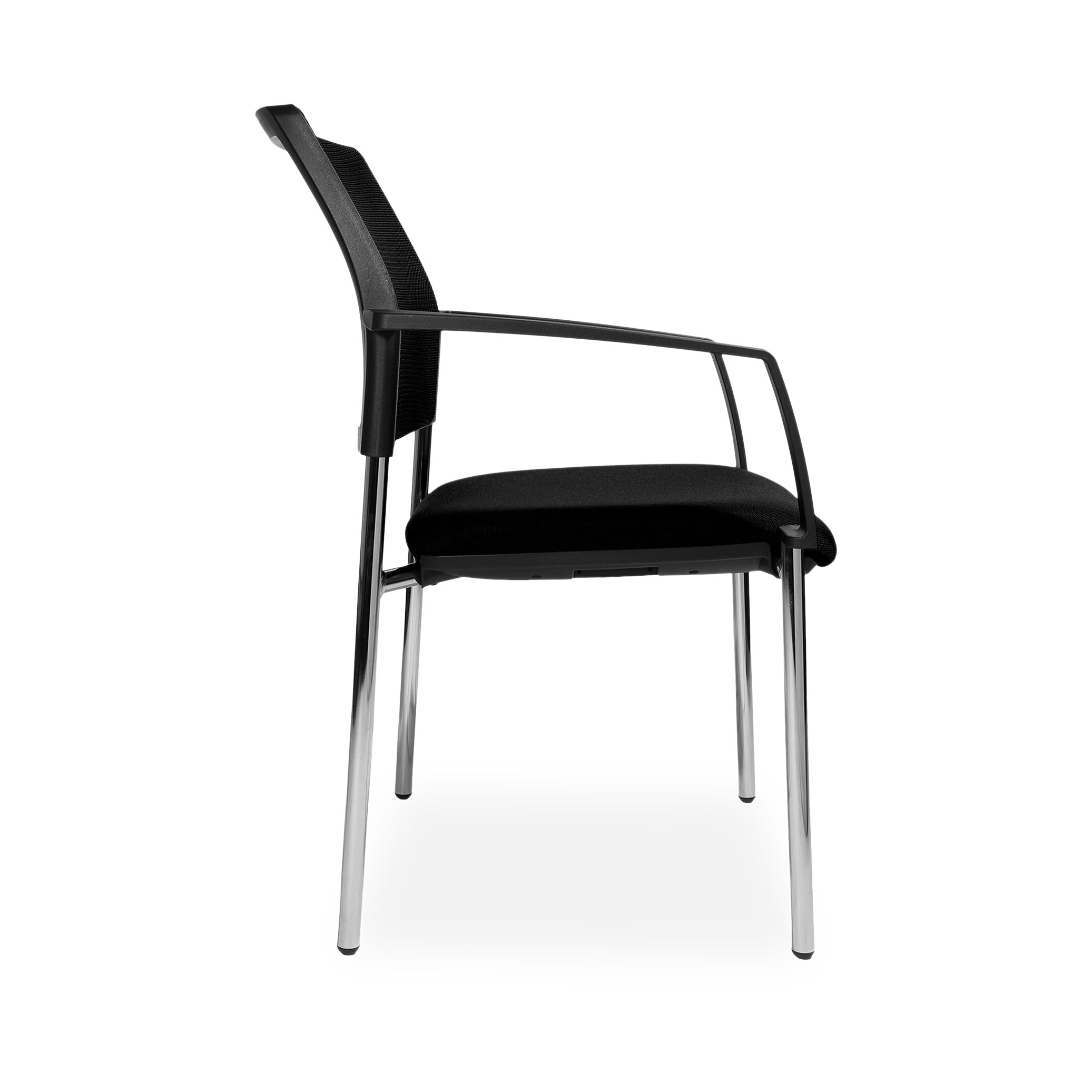 Besucherstuhl "BTOB 10" mit Netzrücken – Bild 3