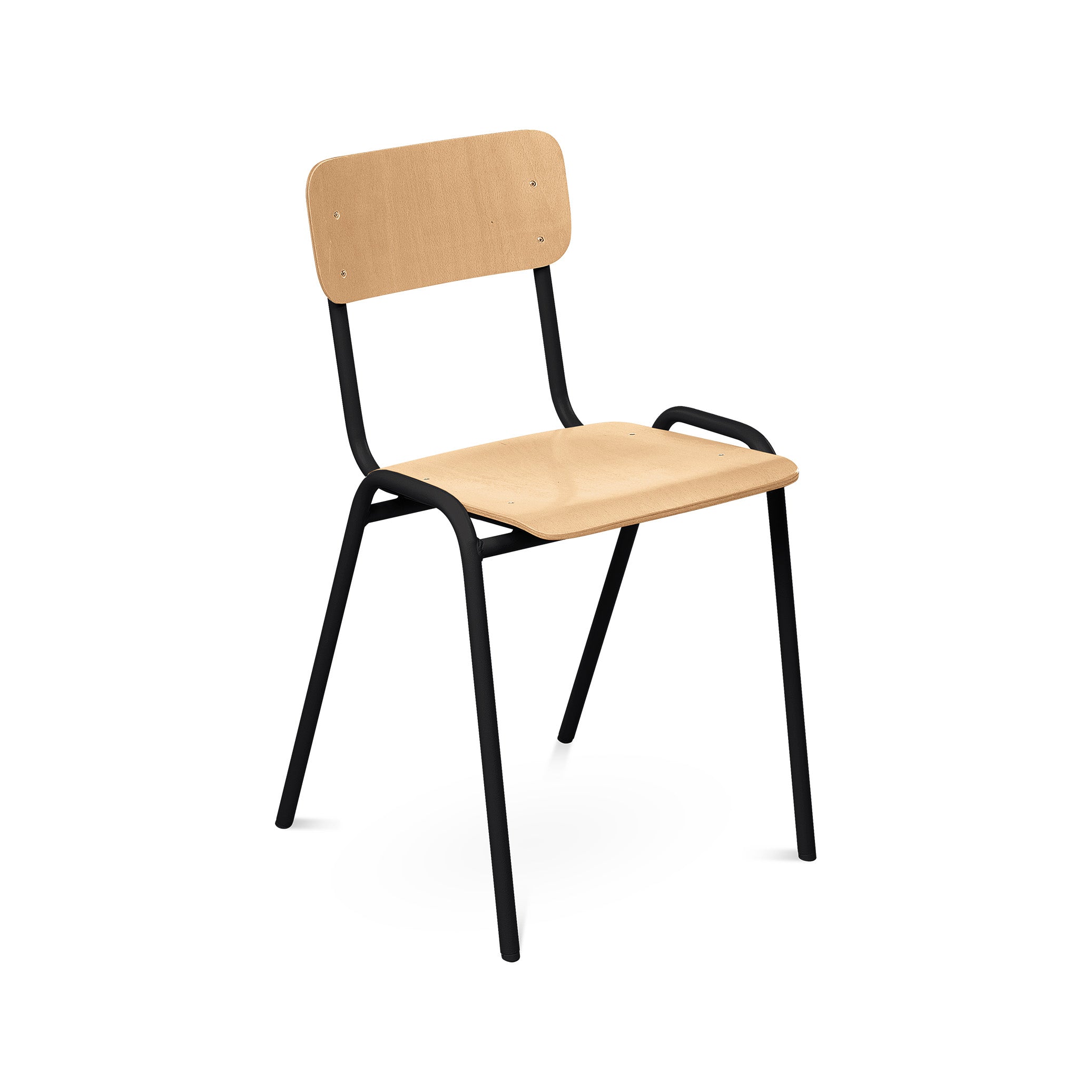 Holz-Stapelstuhl mit normaler Sitzfläche (370 mm) – Bild 6