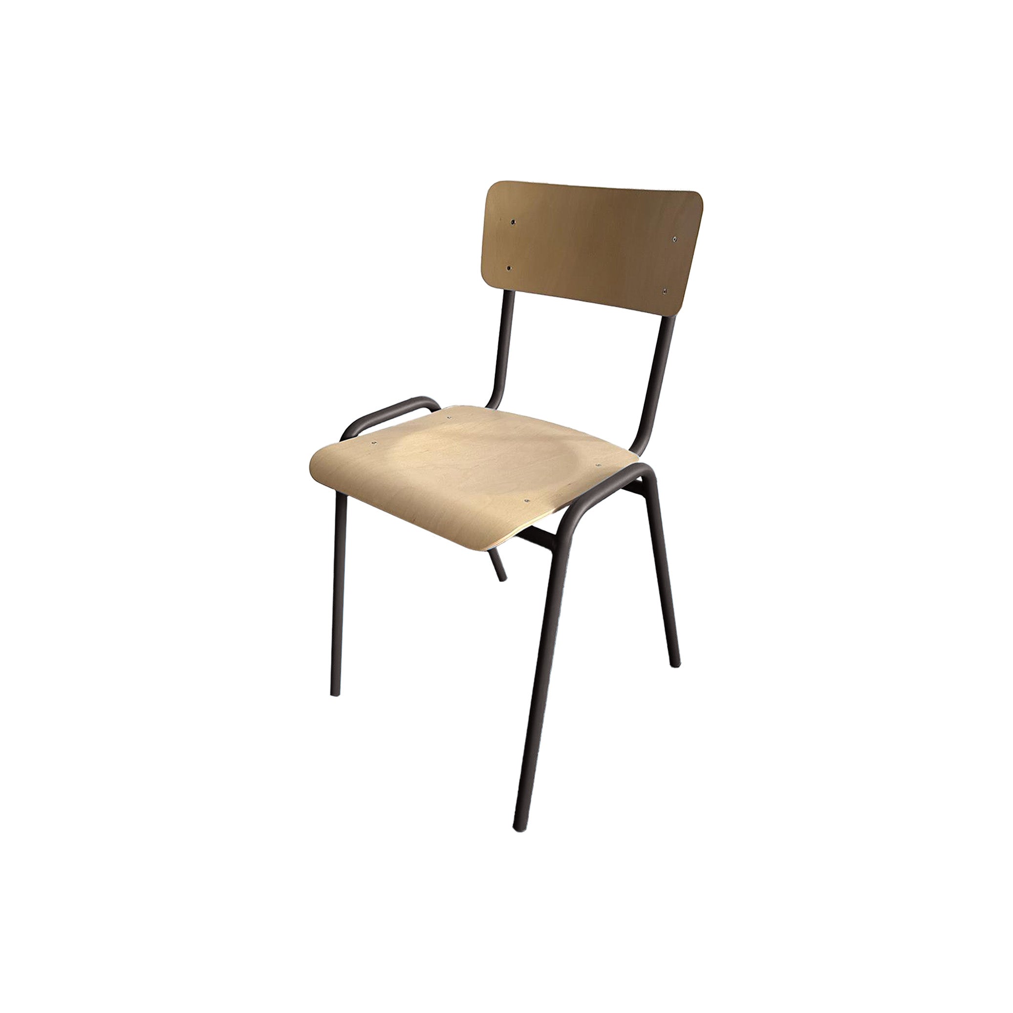 Holz-Stapelstuhl mit normaler Sitzfläche (370 mm) – Bild 4