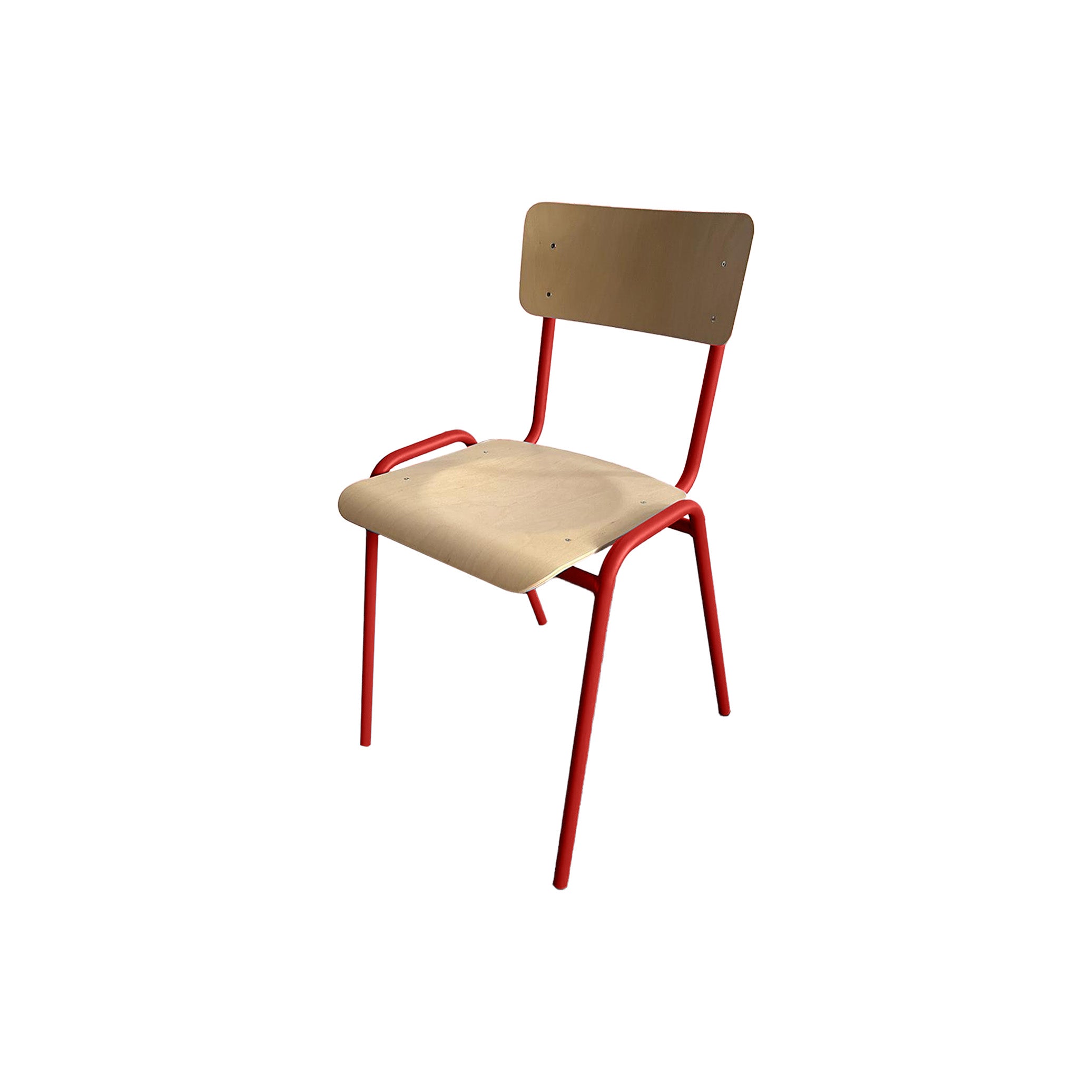 Holz-Stapelstuhl mit normaler Sitzfläche (370 mm) – Bild 2